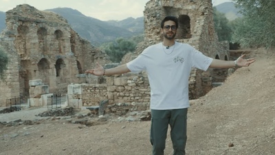 NBA yıldızı ile Nysa Antik Kenti keşfi