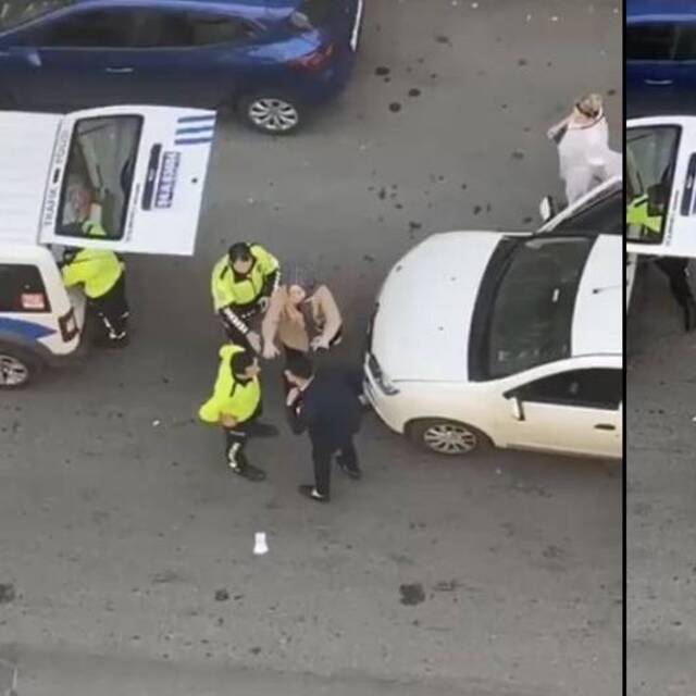 Ceza yiyince çıldırdı! Polisi böyle tehdit etti