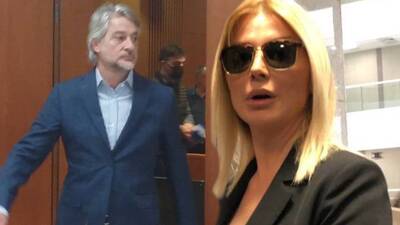 Eski eşiyle karşı karşıya geldi