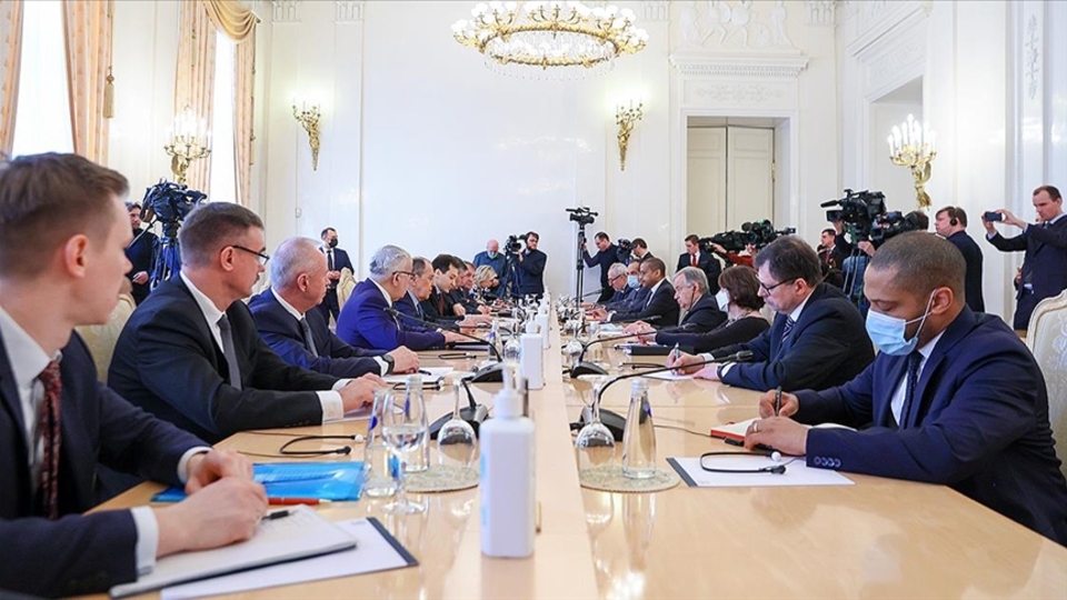 BM Genel Sekreteri Guterres, Lavrov ile görüştü