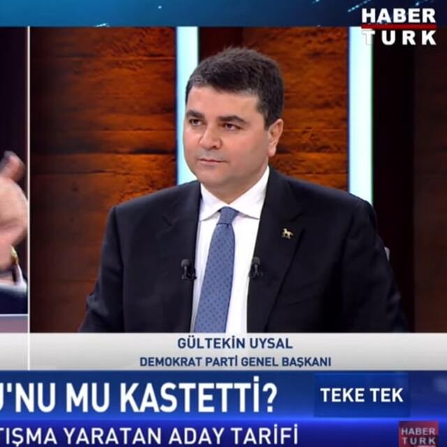 Gültekin Uysal'dan Habertürk'e açıklamalar