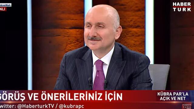 Bakan Karaismailoğlu'ndan Habertürk'e açıklamalar