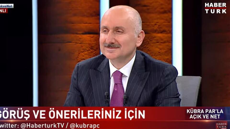 Bakan Karaismailoğlu'ndan Habertürk'e açıklamalar