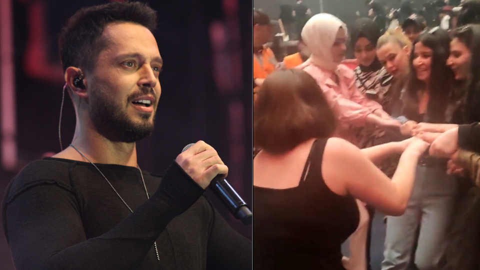 Terini sildiği havlu kavga çıkardı!