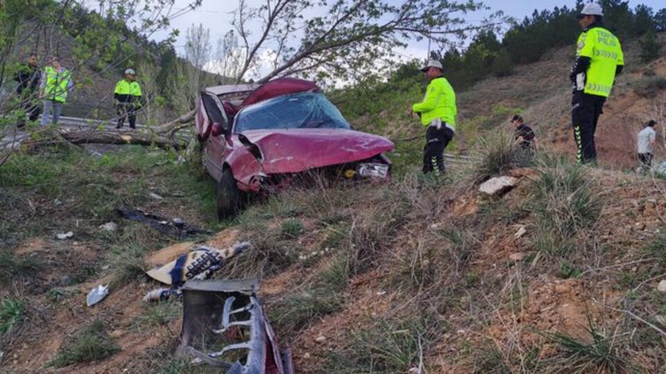Sivas'ta trafik kazası: 1 ölü, 3 yaralı