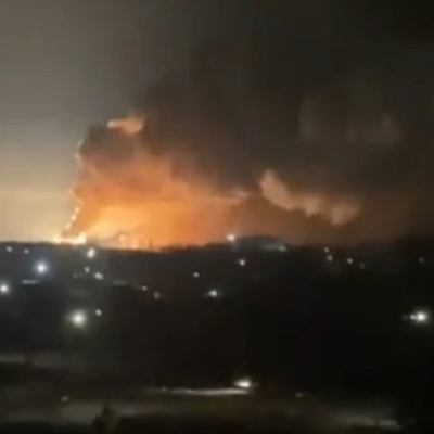 Herson'da art arda patlamalar