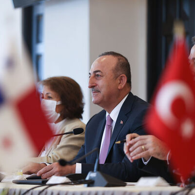 Dışişleri Bakanı Mevlüt Çavuşoğlu Panama'da