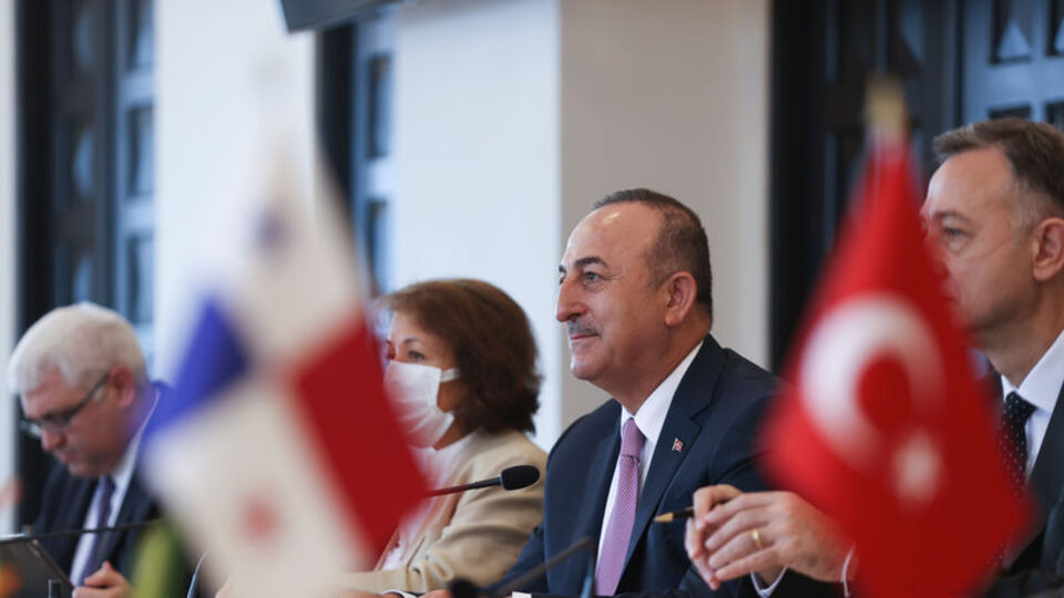 Dışişleri Bakanı Mevlüt Çavuşoğlu Panama'da