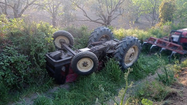 Aydın'da traktör devrildi: 1 ölü
