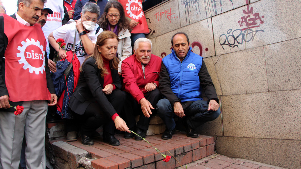 Taksim'de 1 Mayıs 1977 anması