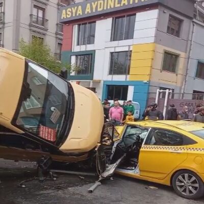 İstanbul'da feci kaza!