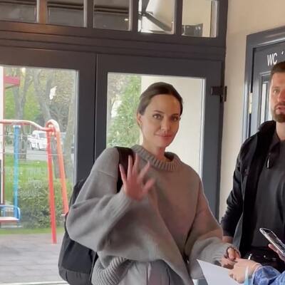 Angelina Jolie Ukrayna'da