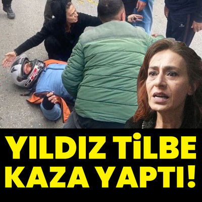 Yıldız Tilbe kaza yaptı!