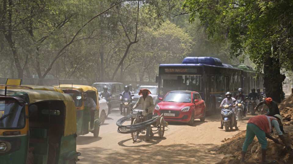 Hindistan ve Pakistan'da sıcak hava dalgası!