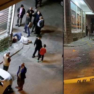 İstanbul'da sokak ortasında çatışma!