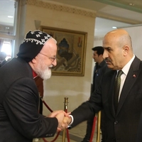 Bayramlaşma törenine Süryaniler de katıldı