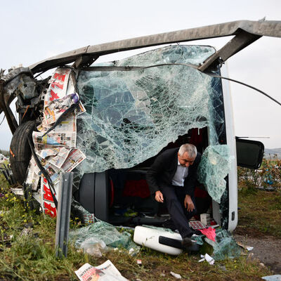 Bayram dönüşü korkunç kaza: 14 yaralı