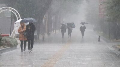 18 il için sarı kod! Gök gürültülü sağanak yağış alarmı