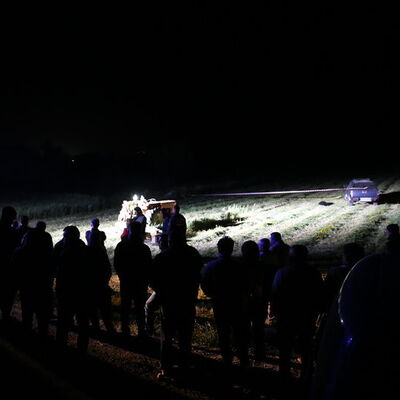 Makineden fırlayan taş, hayattan kopardı