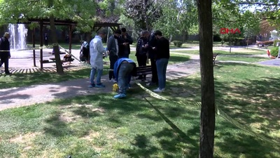 Vahşi cinayet! Parkta karşılaştığı karısını katletti