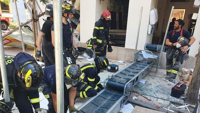 Madrid'de patlama: 18 kişi yaralandı