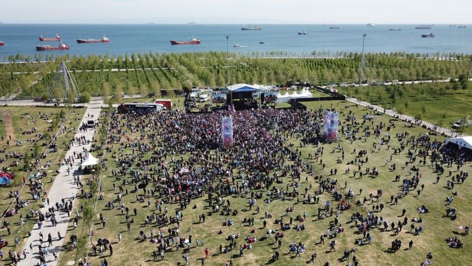 Şampiyonluk Yenikapı'da kutlandı