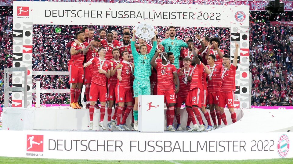 Bayern Münih şampiyonluk kupasını aldı