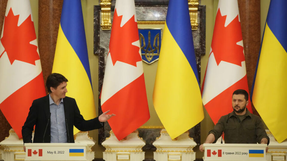 Kanada Başbakanı Kiev'de