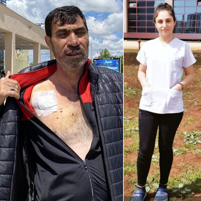 Eşi ve kızı öldürüldü! Nasıl kurtulduğunu açıkladı!