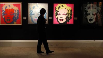 Andy Warhol'un Marilyn Monroe portresine rekor fiyat