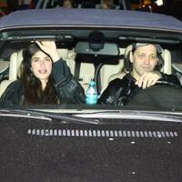 Ünlü çiftin panik anları!