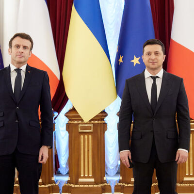 Zelenskiy: Macron taviz vermeyi teklif etti