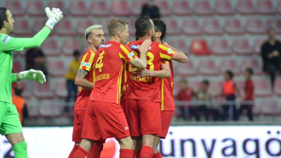 Kayserispor 3 golle kazandı