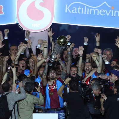 Trabzonspor kupasını aldı!