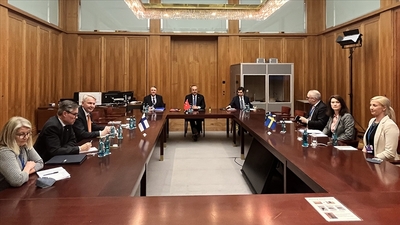 Bakan Çavuşoğlu'ndan kritik üçlü zirve