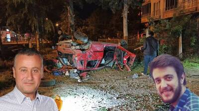 Bafra'da feci kaza: 2 ölü, 1 yaralı