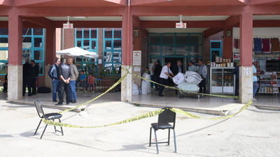 Otogarda dehşet anları! Karısı ve kardeşine kurşun yağdırdı