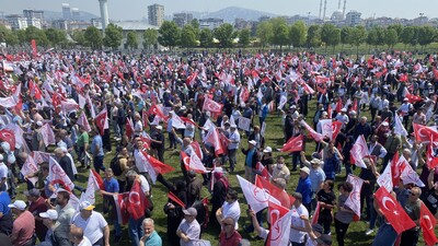 EYT'liler miting düzenledi