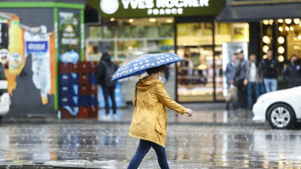 Bu bölgeler için sağanak uyarısı