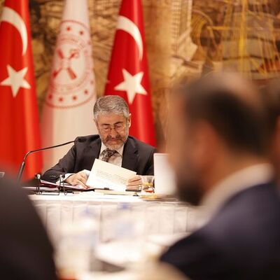 Bakan Nebati konut sektörü temsilcileriyle görüştü