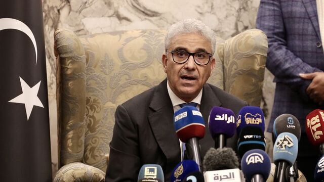 Fethi Başağa Trablus'a geldi