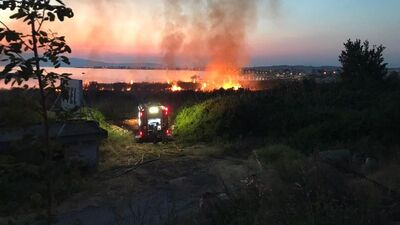 Aliağa'daki yangın söndürüldü
