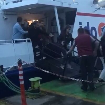 Yolcular panik! İDO feribotu fırtınaya yakalandı