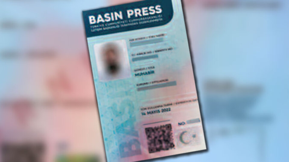 Danıştay'dan Basın Kartı kararı