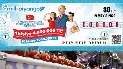 19 Mayıs Milli Piyango çekiliş sonuçları