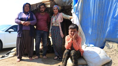 Kimliksiz tarım işçisi ailenin dramı