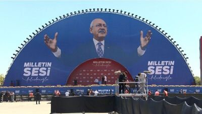 CHP'nin İstanbul mitingi için hazırlıklar tamam