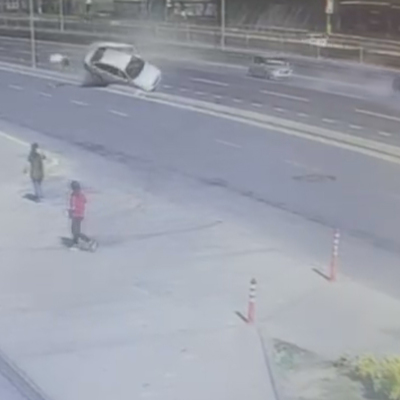 Otoyolda kâbus! Makas attı, ortalığı savaş alanına çevirdi