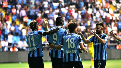 Adana Demirspor, Göztepe'yi 7 bitirdi!