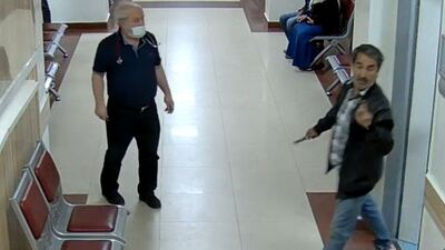 Hastaneyi savaş alanına çevirdi! İfadesi şoke etti